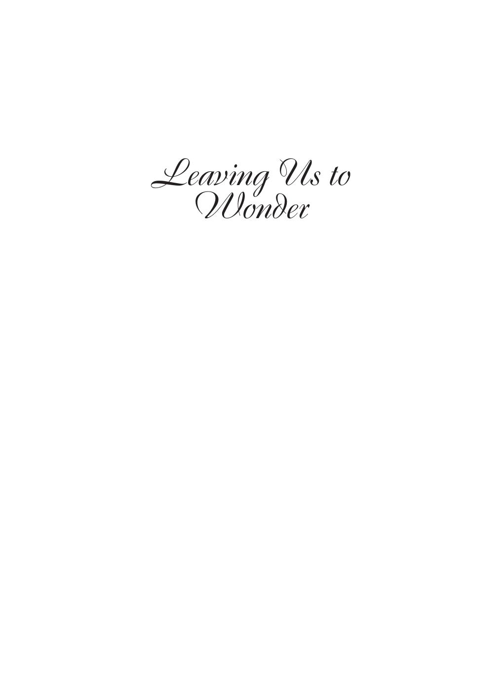 Leaving us to wonder: an essay on the questions science can't ask by Ramsey Ramsey Eric; Wiener Linda F