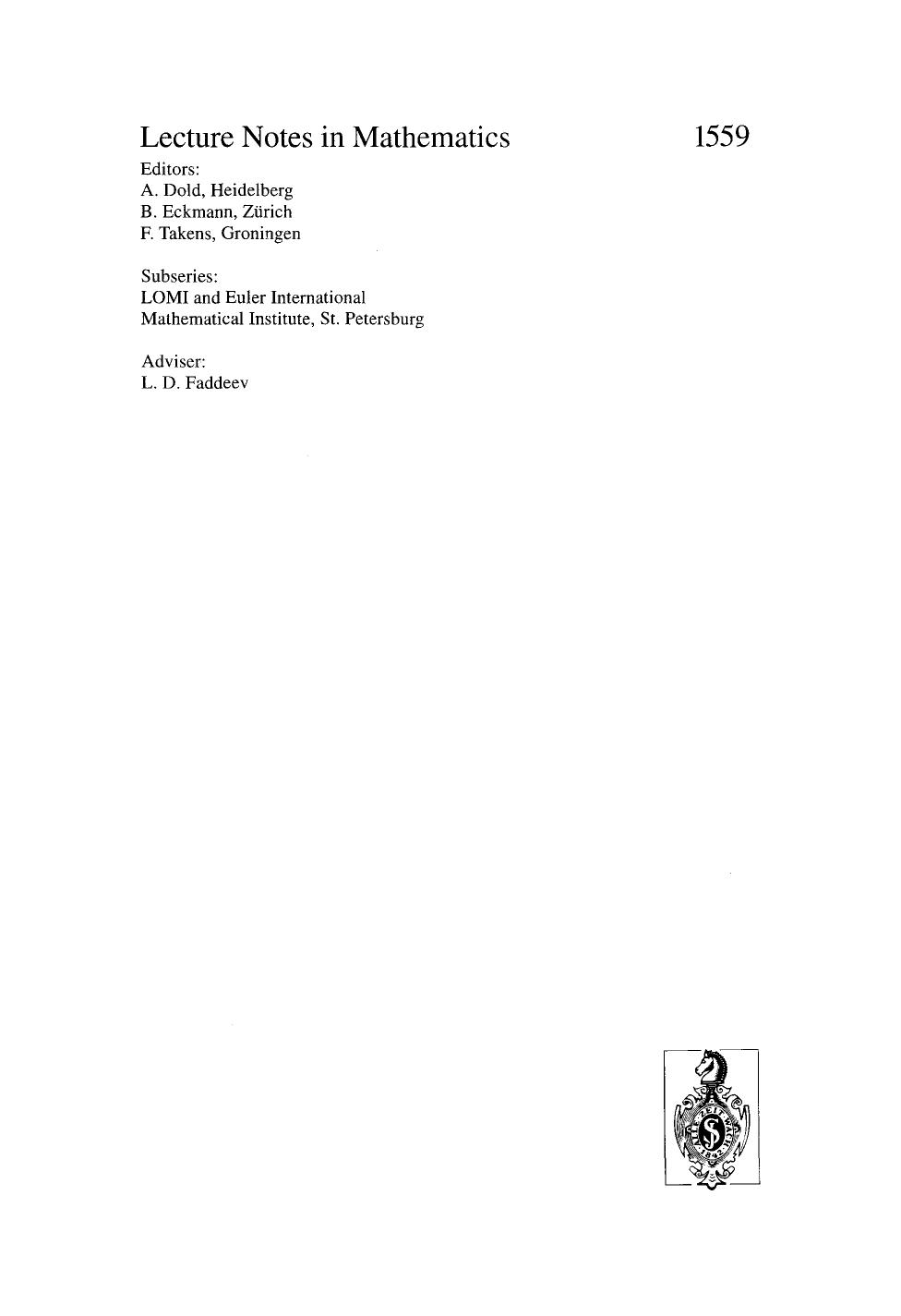 Lecture Notes in Mathematics by Classical Diophantine Equations(2008)(248)