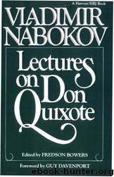 Lectures on Don Quixote by Vladimir Nabokov
