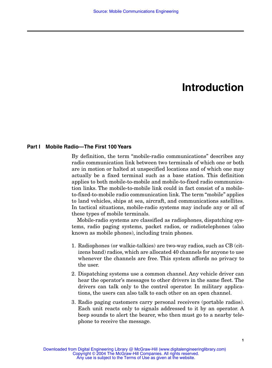 Lee Mobile Communications Engineering[c] Theory and Applications (2004)(2nd ed.)(en)(671s) by Unknown
