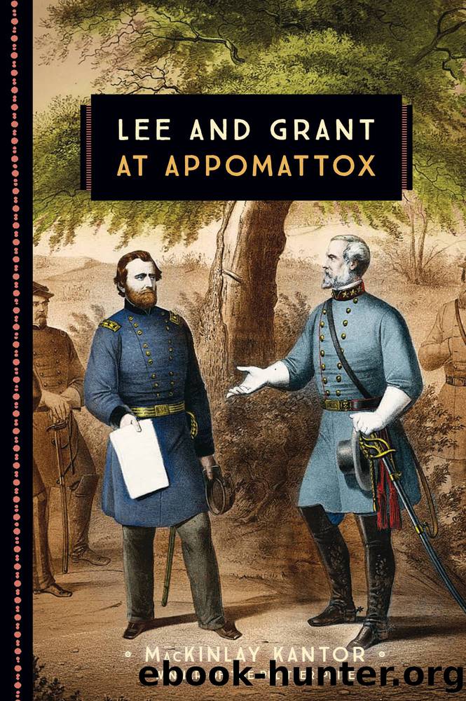 Lee and Grant at Appomattox by Kantor MacKinlay;