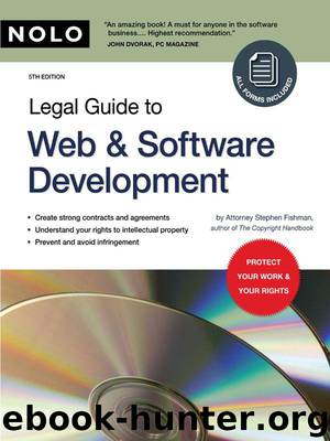 Legal Guide to Web & Software Development by Stephen Fishman J.D