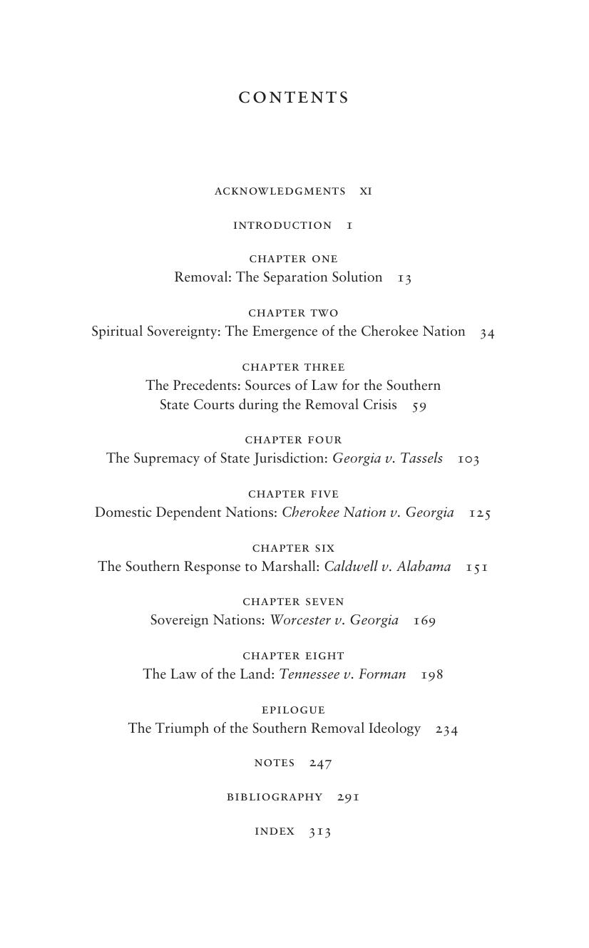 Legal Ideology of Removal: The Southern Judiciary and the Sovereignty of Native American Nations by Tim Alan Garrison