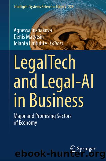 LegalTech and Legal-AI in Business by Unknown