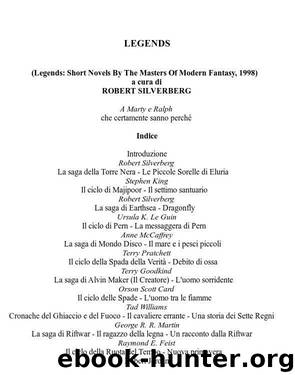 Legends by Robert Silverberg