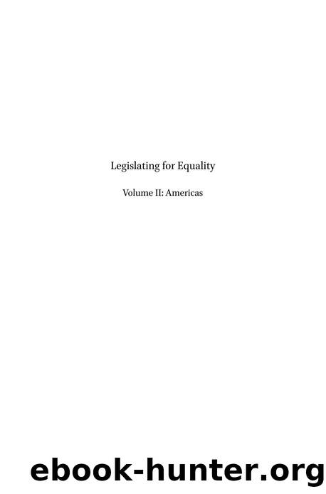 Legislating for Equality : A Multinational Collection of Non-Discrimination Norms by Talia Naamat; Nina Osin; Dina Porat