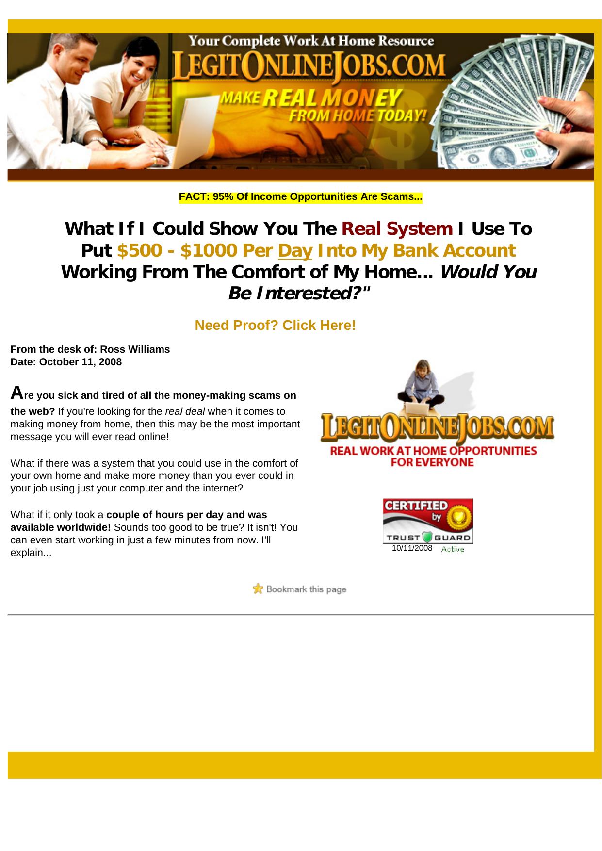 Legit Online Jobs. by Best of Kuszter's Collection