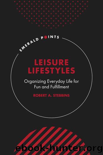 Leisure Lifestyles by Robert A. Stebbins