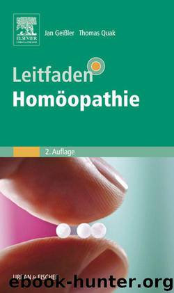 Leitfaden Homöopathie (German Edition) by Geißler Jan & Thomas Quak