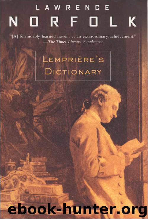 Lempriere's Dictionary by Norfolk Lawrence