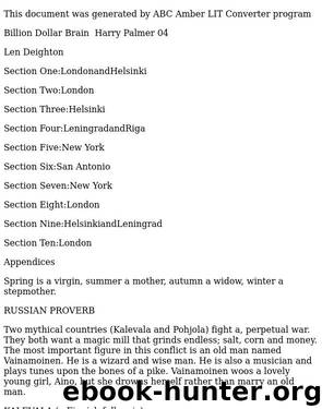 Len Deighton - Harry Palmer 04 by Billion Dollar Brain