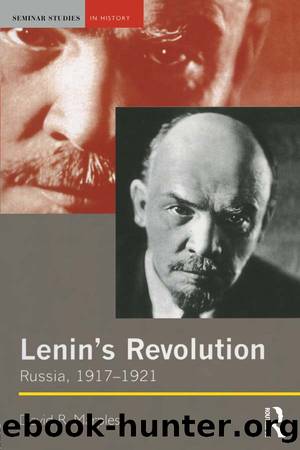 Lenin's Revolution by David R. Marples