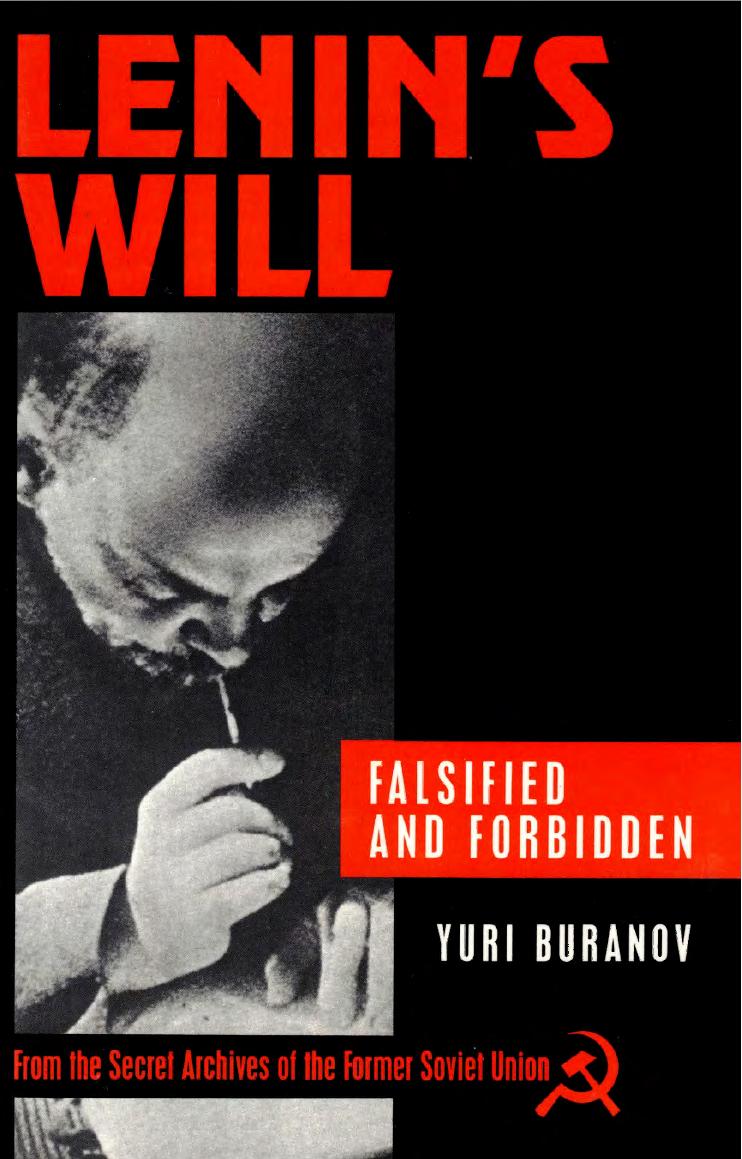 Lenin's Will (Russian Studies) by Yuir Buranov