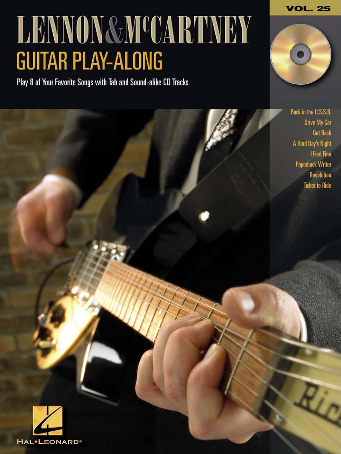 Lennon and McCartney: Guitar Play-Along by Unknow