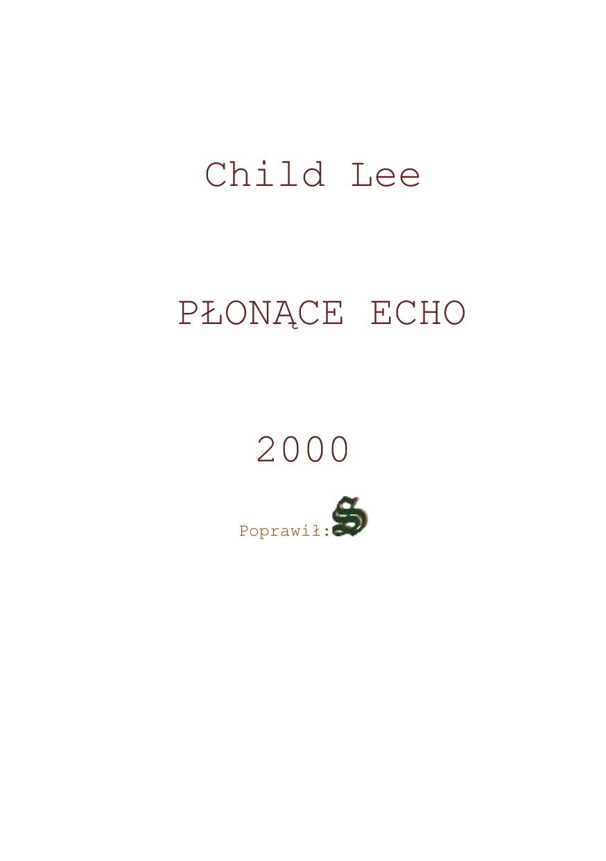 Leo Child by Lee Child