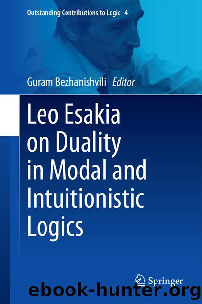 Leo Esakia on Duality in Modal and Intuitionistic Logics by Guram Bezhanishvili