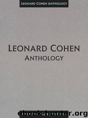 Leonard Cohen Anthology (Songbook) by Leonard Cohen