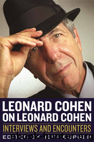 Leonard Cohen on Leonard Cohen by Jeff Burger