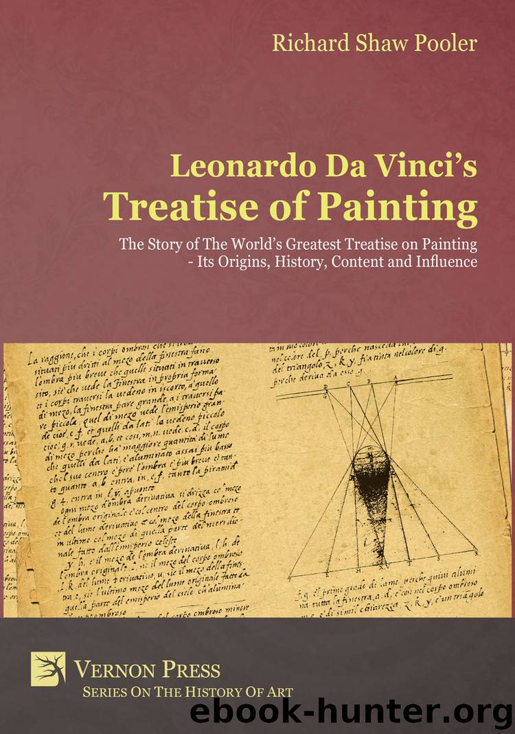 Leonardo Da Vinci's Treatise of Painting: The Story of The World's Greatest Treatise on Painting - Its Origins, History, Content, And Influence. by Richard Shaw Pooler