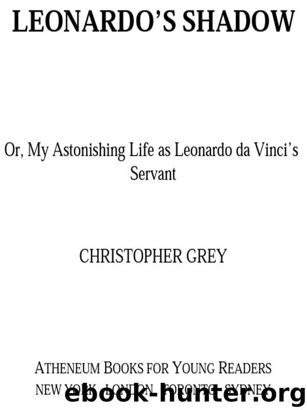 Leonardo’s Shadow by Christopher Grey