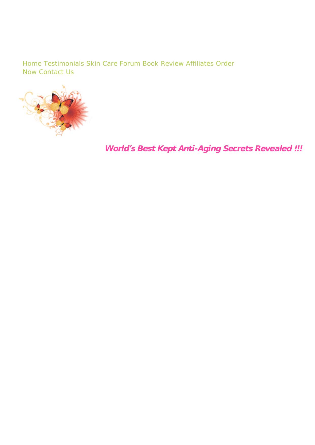 Leons Anti-aging Beauty Secrets- Diy Anti-aging Skin Care Recipes. by Best of Kuszter's Collection