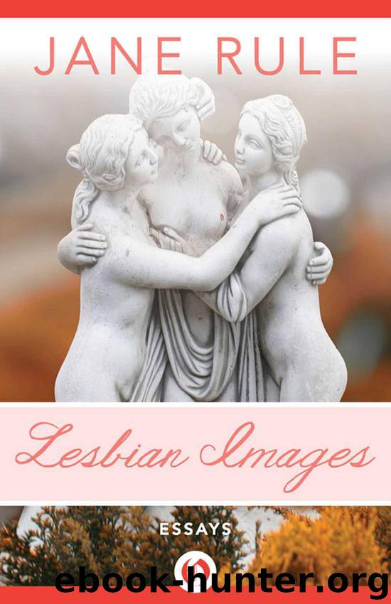 Lesbian Images: Essays by Rule Jane