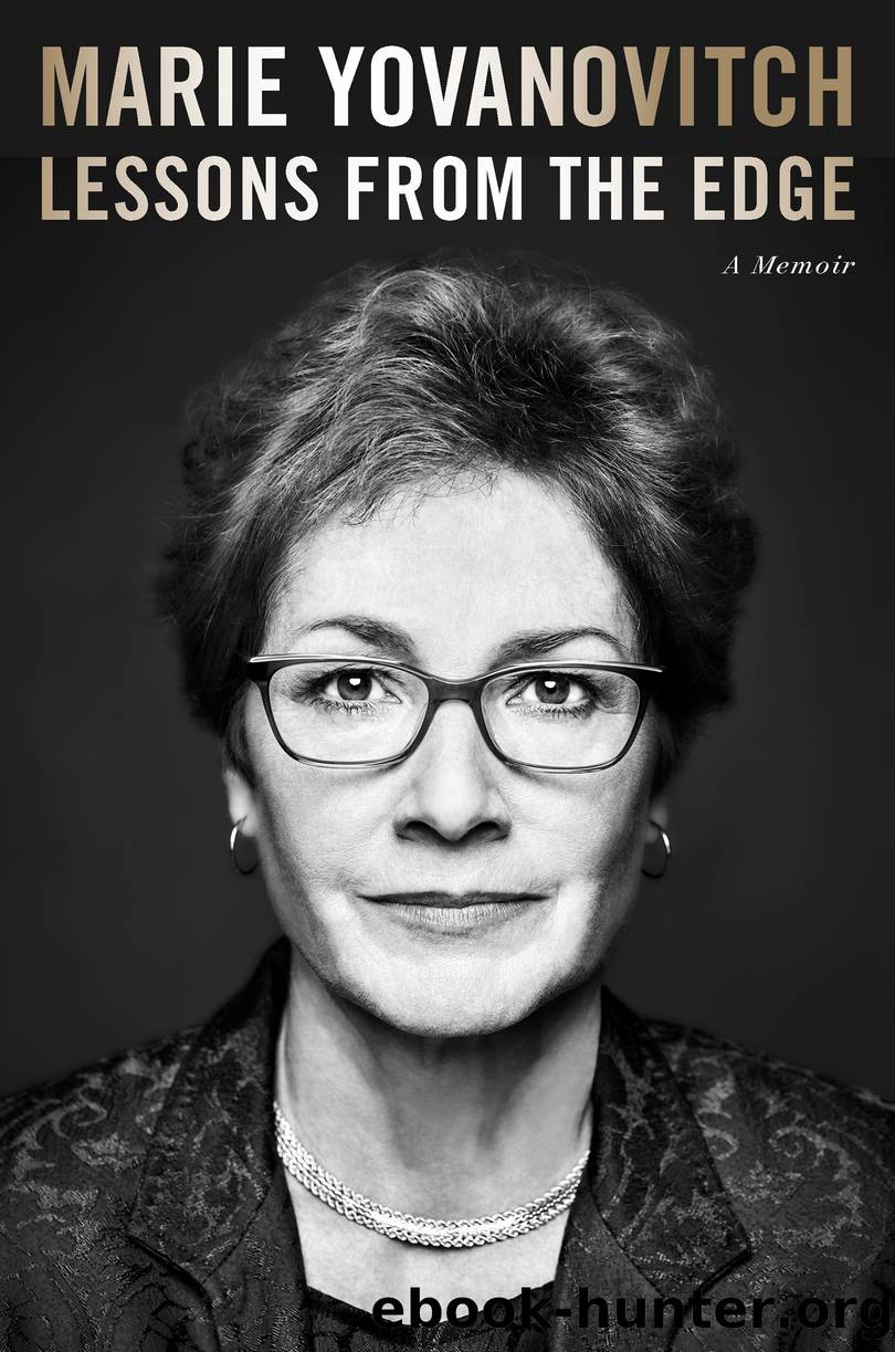 Lessons From the Edge by Marie Yovanovitch