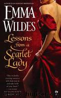 Lessons from a Scarlet Lady by Emma Wildes
