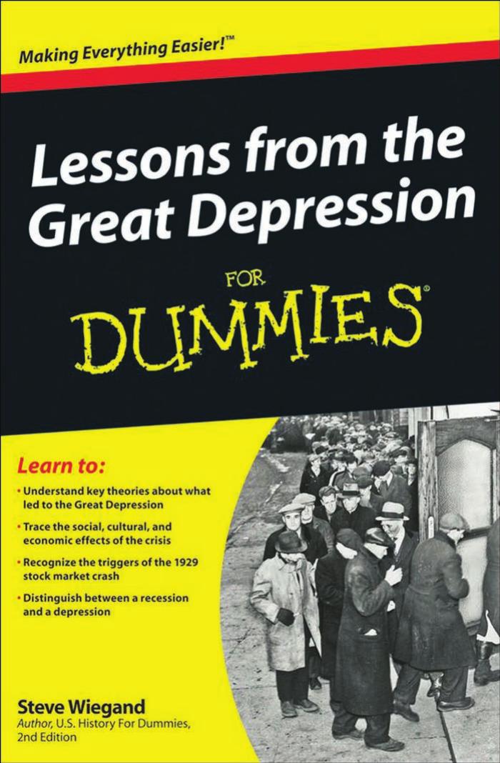 Lessons from the Great Depression For Dummies (For Dummies (Business & Personal Finance)) by Wiegand