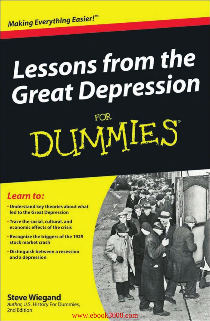 Lessons from the Great Depression For Dummies by Unknow