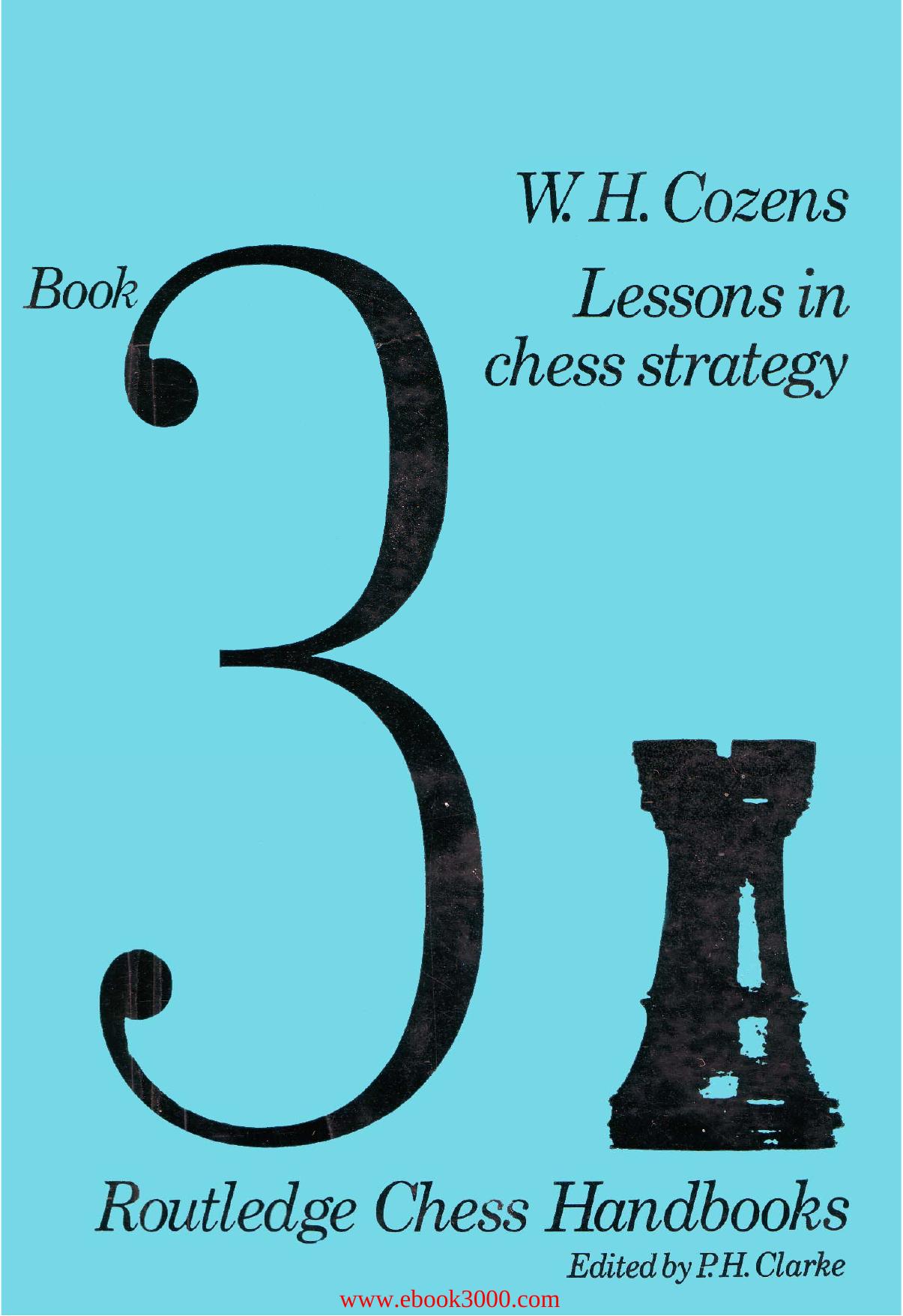 Lessons in Chess Strategy by Unknow