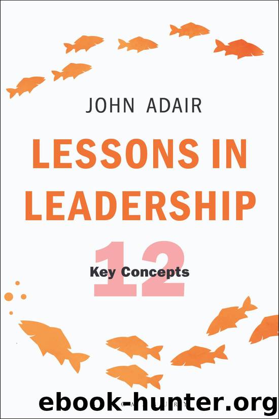 Lessons in Leadership by John Adair