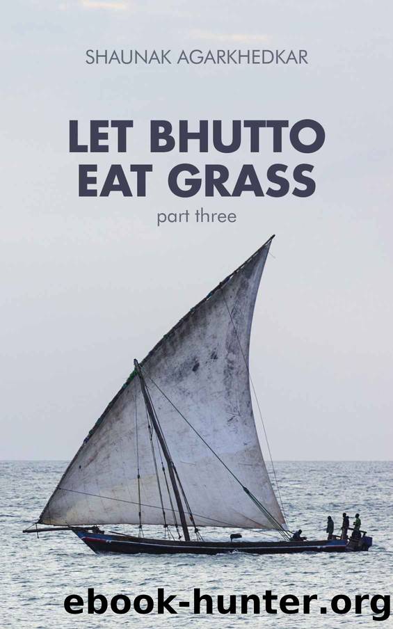 Let Bhutto Eat Grass: Part Three by Shaunak Agarkhedkar