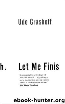 Let Me Finish by Udo Grashoff