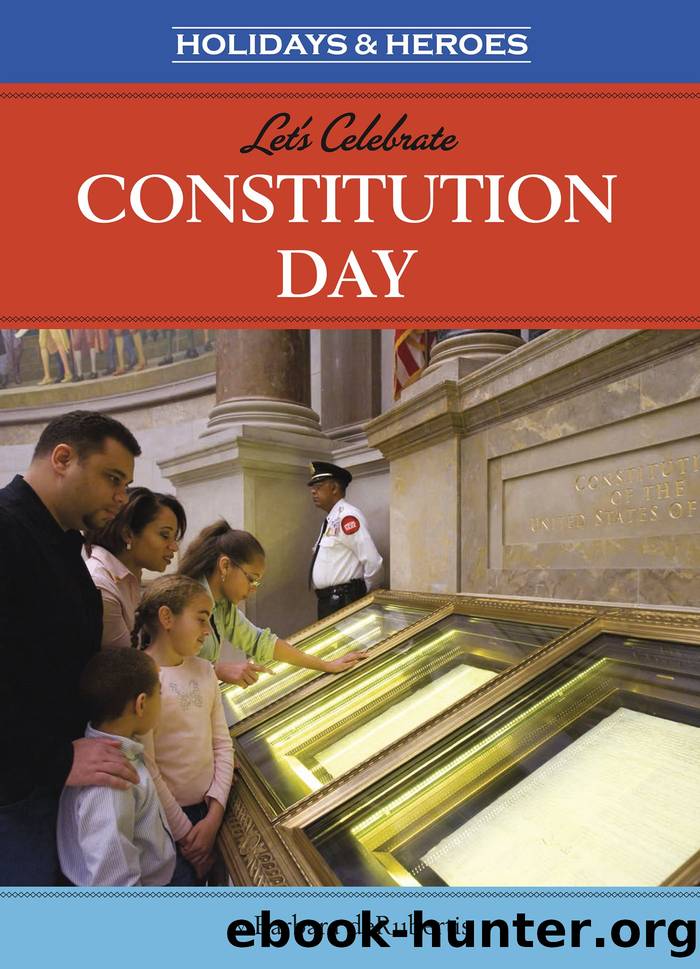 Let's Celebrate Constitution Day by Barbara deRubertis