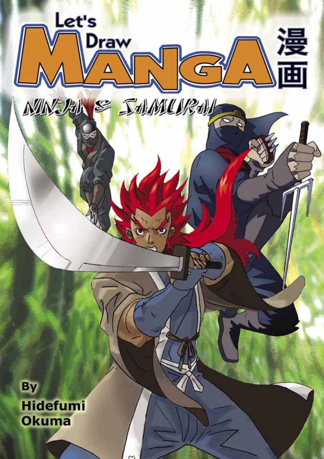 Let's Draw Manga - Ninja & Samurai by Okuma