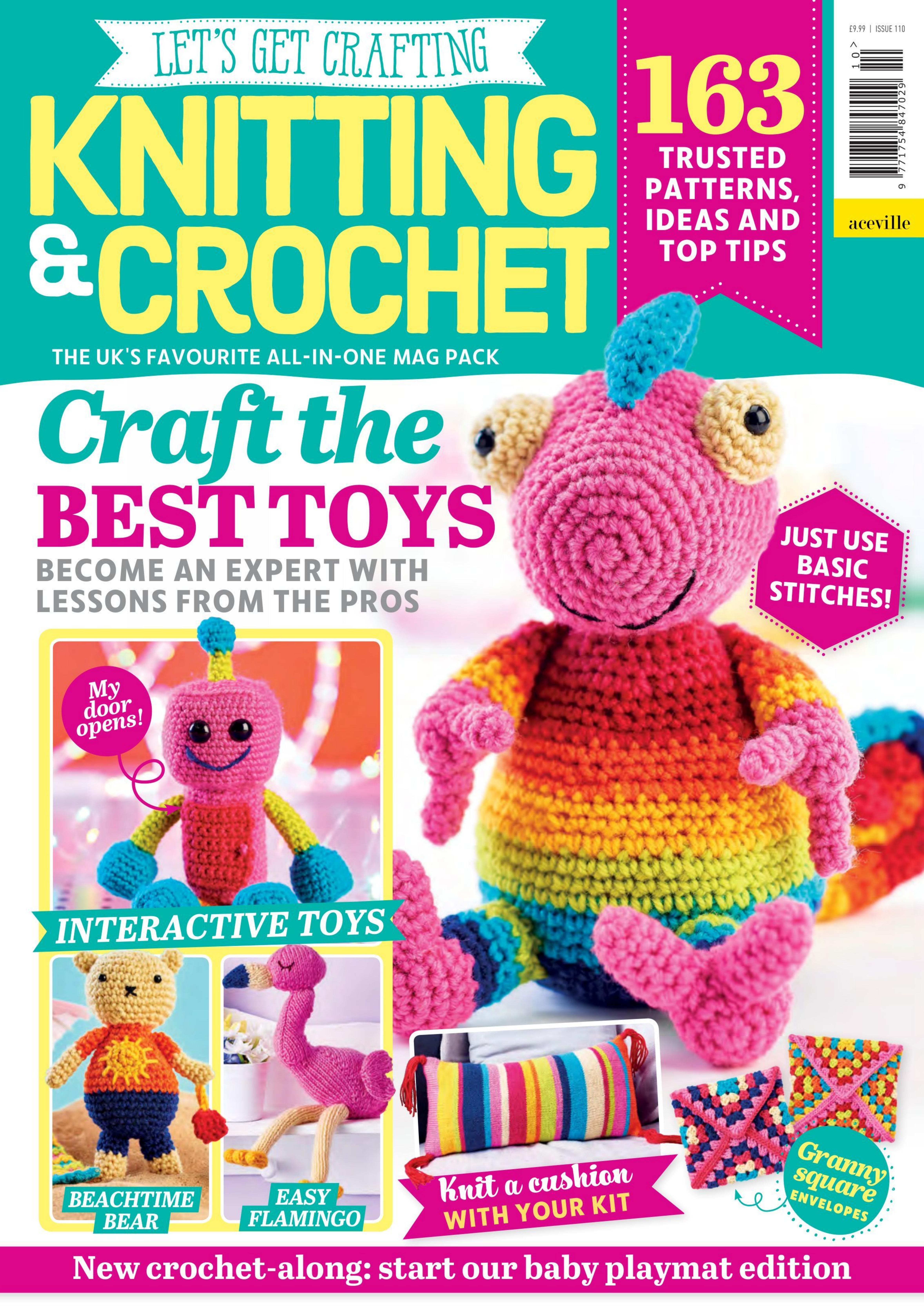 Let's Get Crafting Knitting & Crochet - Issue 120 - April 2020 by Unknow