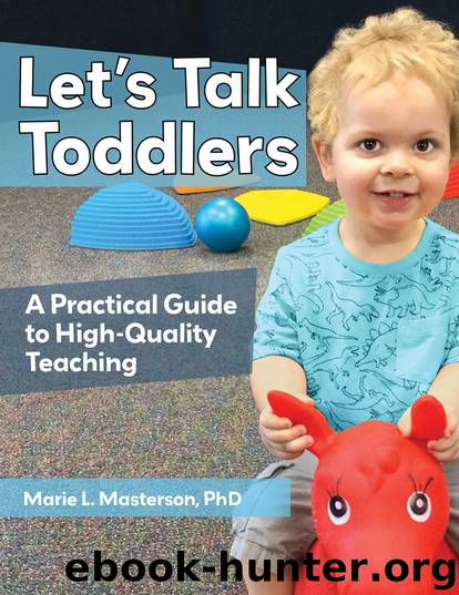 Let's Talk Toddlers by Marie Masterson