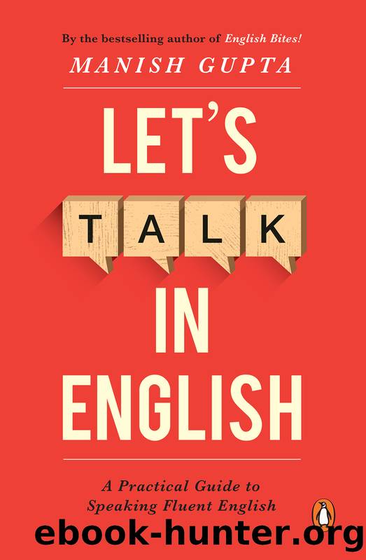 Let's Talk in English by Manish Gupta