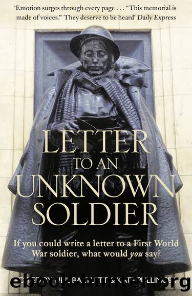 Letter to an Unknown Soldier by Kate Pullinger