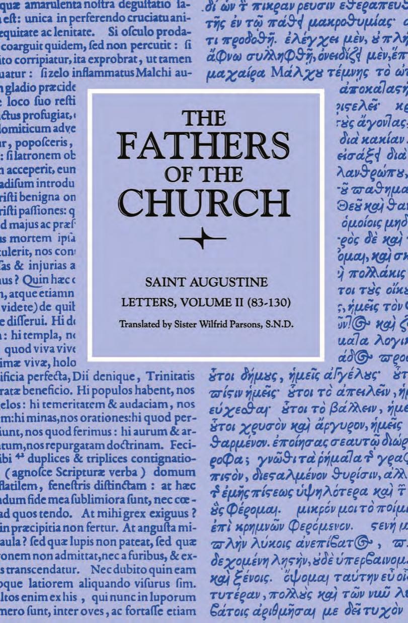Letters Volume 2 (83-130) by Saint Augustine