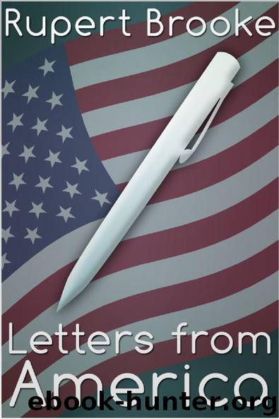 Letters from America by Rupert Brooke