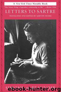 Letters to Sartre by Simone de Beauvoir