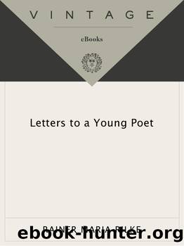 Letters to a young poet by Rainer Maria Rilke