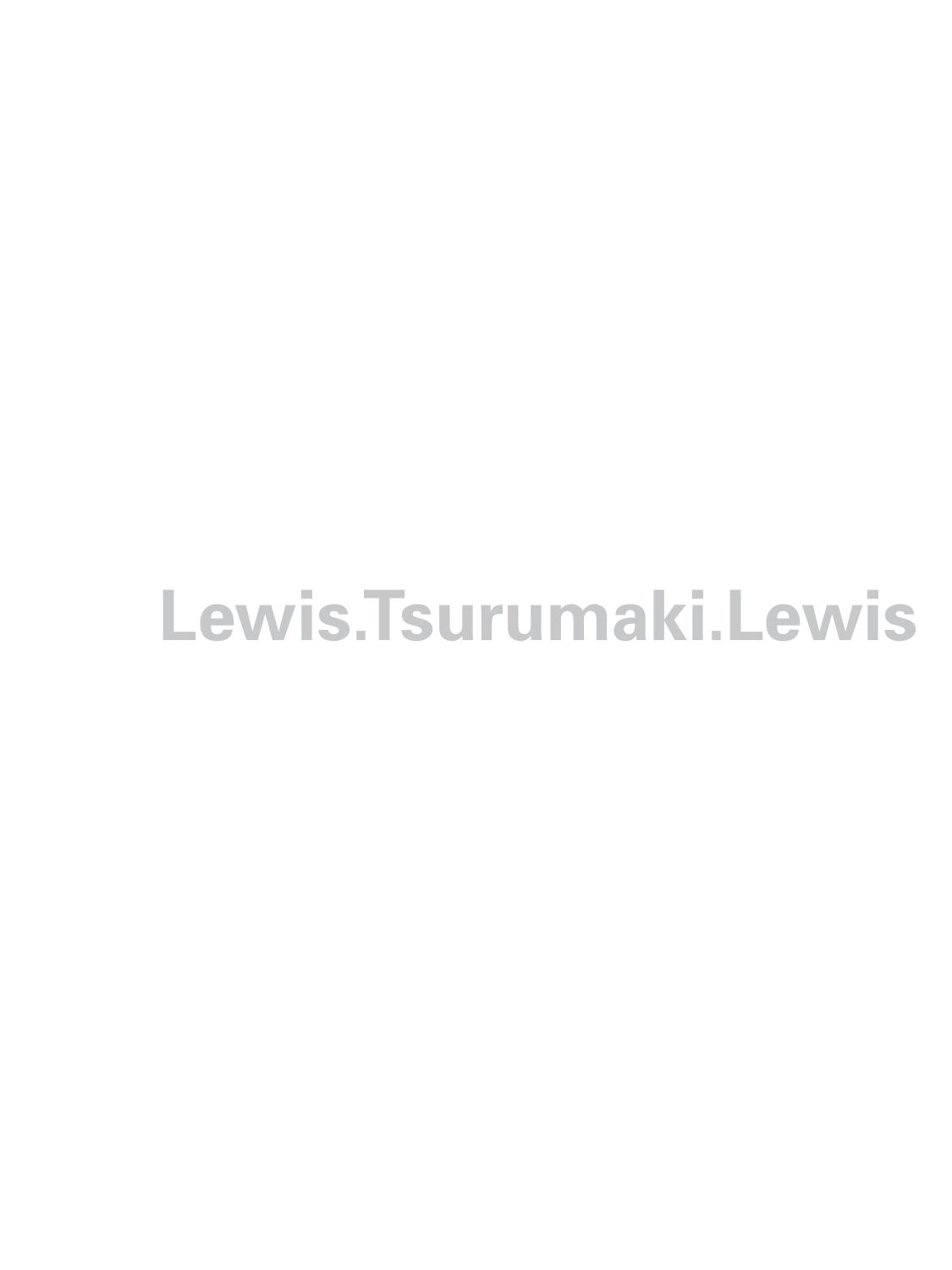 Lewis.Tsurumaki.Lewis: Opportunistic Architecture by Paul Lewis Marc Tsurumaki David J. Lewis