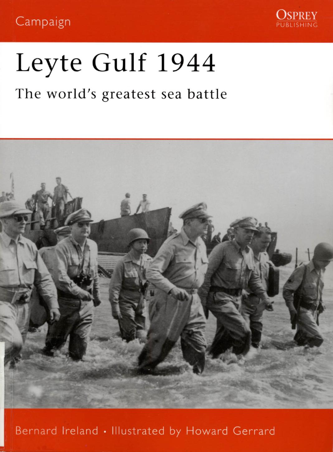 Leyte Gulf 1944: The world's greatest sea battle by Bernard Ireland