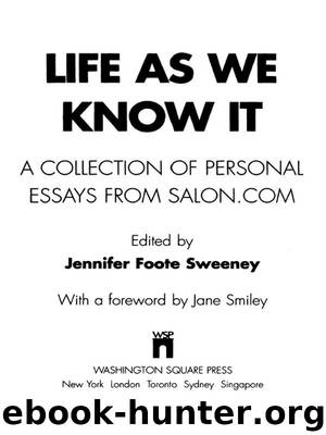 Life As We Know It by Jennifer Foote Sweeney