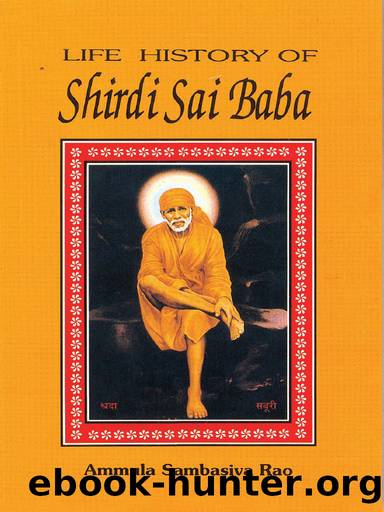 Life History of Shirdi Sai Baba by Ammula Sambasiva Rao