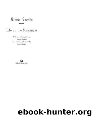 Life on The Mississippi by Mark Twain