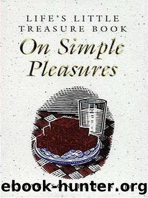 Life's Little Treasure Book on Simple Pleasures by Jackson Brown